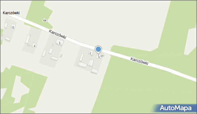 Siemkowice, Karczówki, 1, mapa Siemkowice