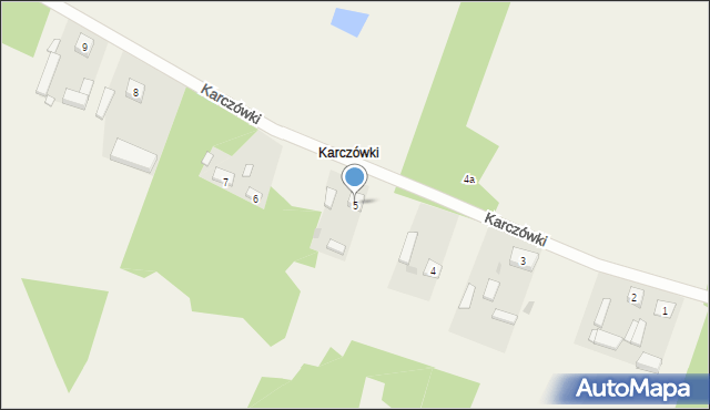 Siemkowice, Karczówki, 5, mapa Siemkowice