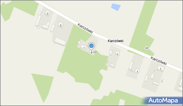 Siemkowice, Karczówki, 6, mapa Siemkowice