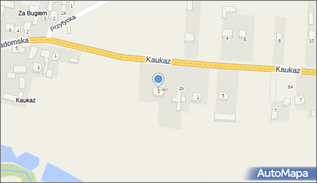 Skrzynno, Kaukaz, 2, mapa Skrzynno