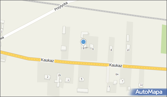 Skrzynno, Kaukaz, 4, mapa Skrzynno