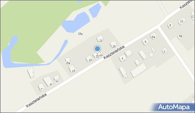 Somonino, Kasztelańska, 21, mapa Somonino