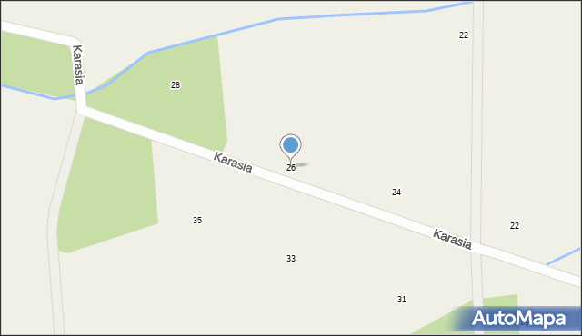 Stachowo, Karasia, 26, mapa Stachowo