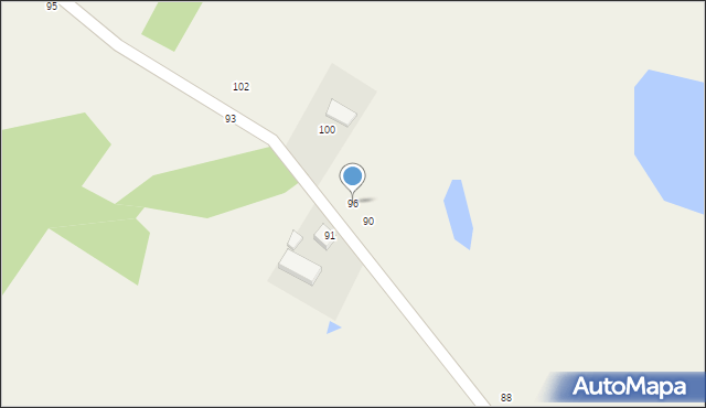 Staniszewo, Kartuska, 96, mapa Staniszewo