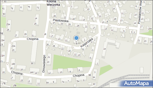 Świętochłowice, Kasprzaka Marcina, 5, mapa Świętochłowice