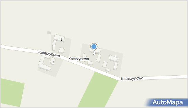 Szkaradowo, Katarzynowo, 3, mapa Szkaradowo