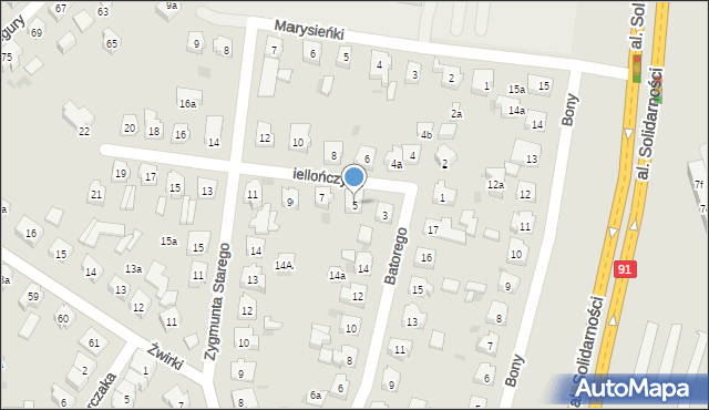 Tczew, Kazimierza Jagiellończyka, 5, mapa Tczew