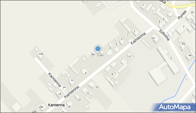 Truskolasy, Kamienna, 9, mapa Truskolasy