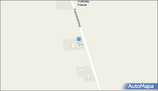 Trutnowy, Kasztelańska, 3, mapa Trutnowy