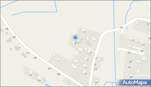 Trzebuska, Kąty Trzebuskie, 29, mapa Trzebuska