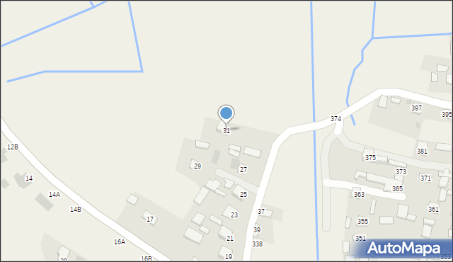 Trzebuska, Kąty Trzebuskie, 31, mapa Trzebuska