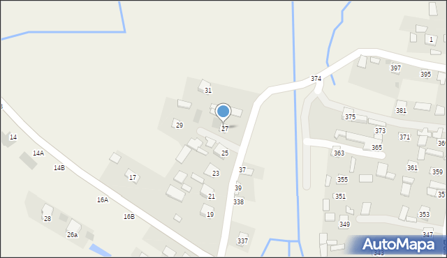 Trzebuska, Kąty Trzebuskie, 342, mapa Trzebuska