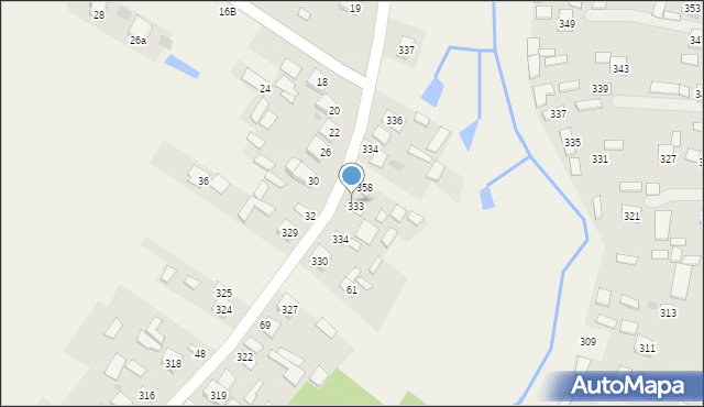 Trzebuska, Kąty Trzebuskie, 55, mapa Trzebuska