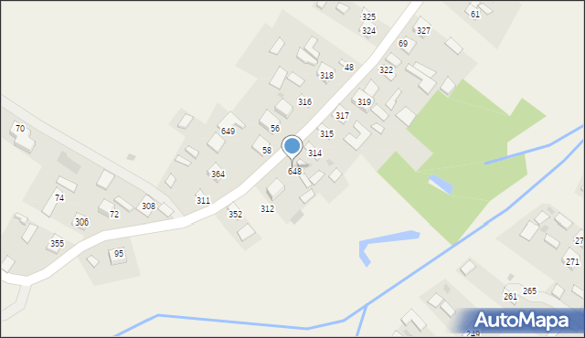 Trzebuska, Kąty Trzebuskie, 85, mapa Trzebuska