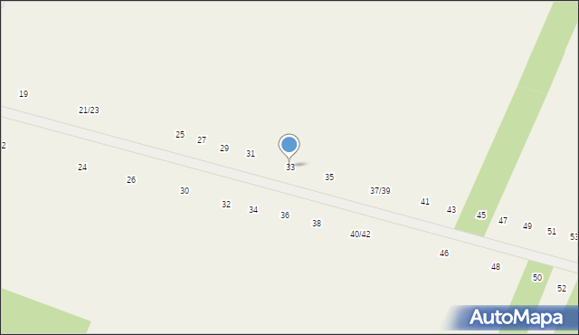 Twarda, Karnys, 33, mapa Twarda