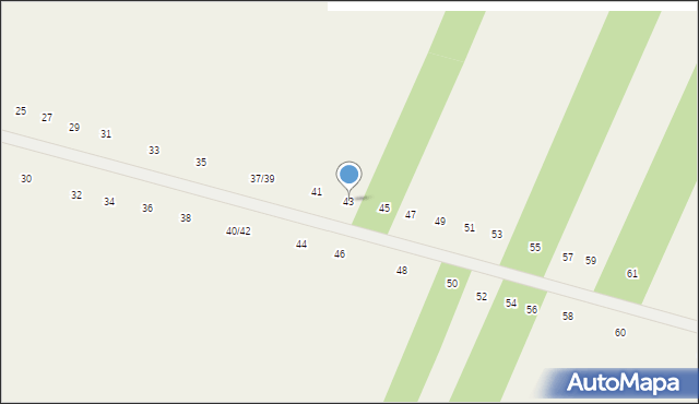 Twarda, Karnys, 43, mapa Twarda