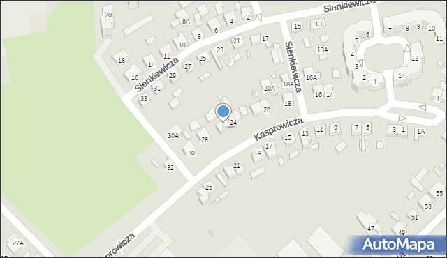 Wągrowiec, Kasprowicza Jana, 26, mapa Wągrowiec