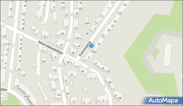 Warszawa, Kaniowska, 8, mapa Warszawy