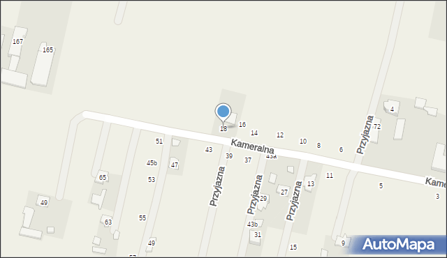 Wielgolas Duchnowski, Kameralna, 18, mapa Wielgolas Duchnowski