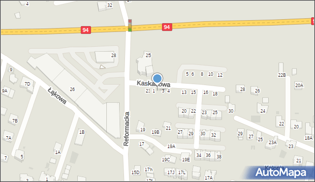 Wieliczka, Kaskadowa, 2, mapa Wieliczka