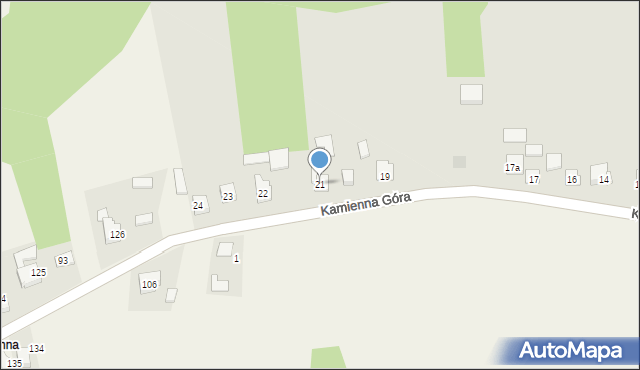 Wolbrom, Kamienna Góra, 21, mapa Wolbrom