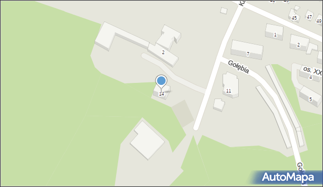 Wolbrom, Kamiennogórska, 14, mapa Wolbrom