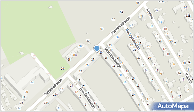 Wrocław, Kamieńskiego Henryka Michała, 31, mapa Wrocławia