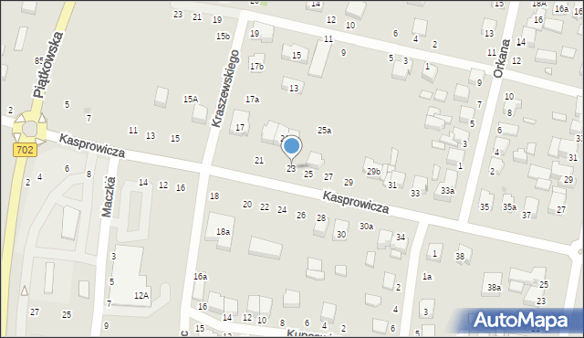 Zgierz, Kasprowicza Jana, 23, mapa Zgierz