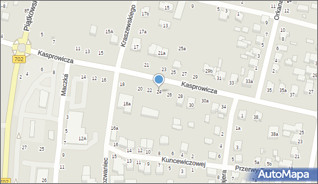 Zgierz, Kasprowicza Jana, 24, mapa Zgierz