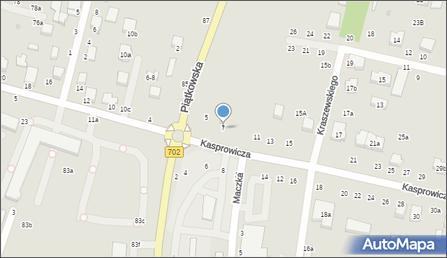 Zgierz, Kasprowicza Jana, 7, mapa Zgierz