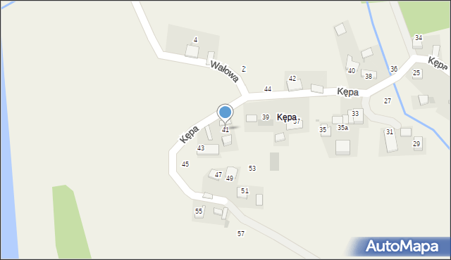 Czernichów, Kępa, 41, mapa Czernichów