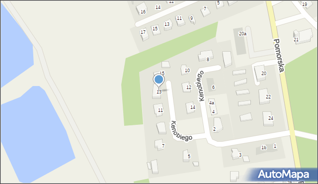 Grabowiec, Kenobiego Obi-Wana, 13, mapa Grabowiec