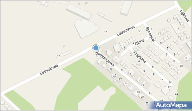 Jarosławiec, Kempingowa, 2, mapa Jarosławiec