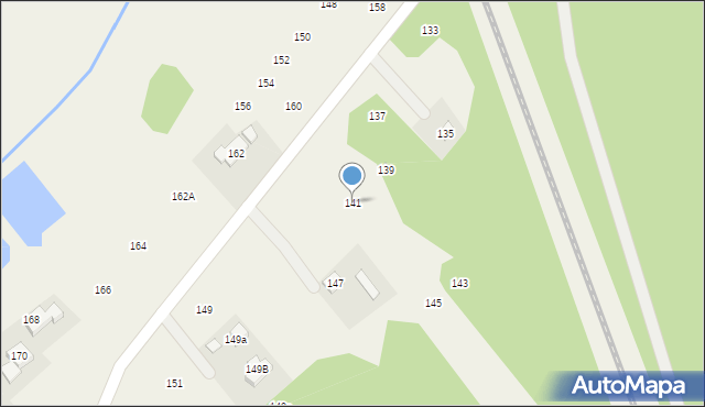 Kędzierówka, Kędzierówka, 141, mapa Kędzierówka