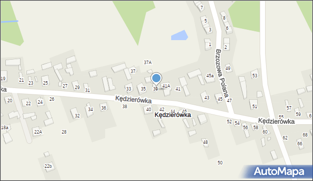 Kędzierówka, Kędzierówka, 37, mapa Kędzierówka