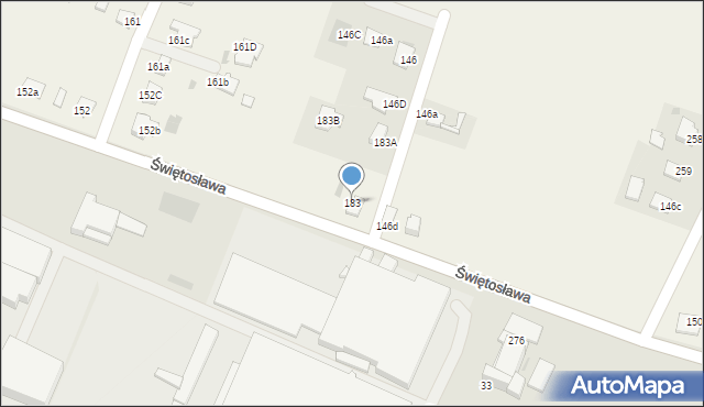 Kędzierz, Kędzierz, 183, mapa Kędzierz