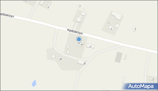 Kędzierzyn, Kędzierzyn, 25/4, mapa Kędzierzyn