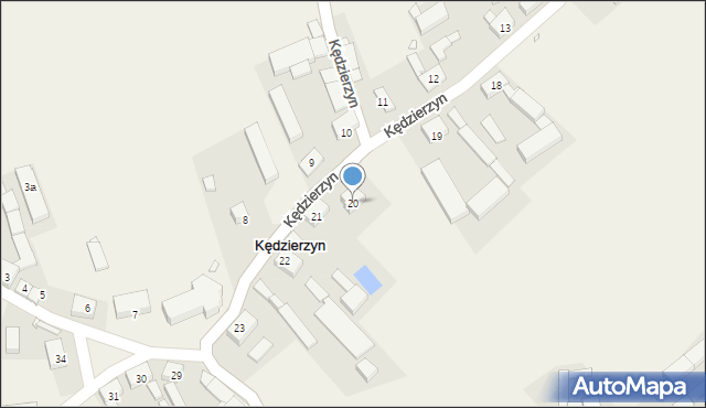 Kędzierzyn, Kędzierzyn, 20, mapa Kędzierzyn