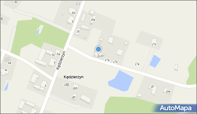 Kędzierzyn, Kędzierzyn, 17, mapa Kędzierzyn