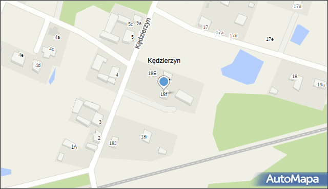 Kędzierzyn, Kędzierzyn, 18f, mapa Kędzierzyn