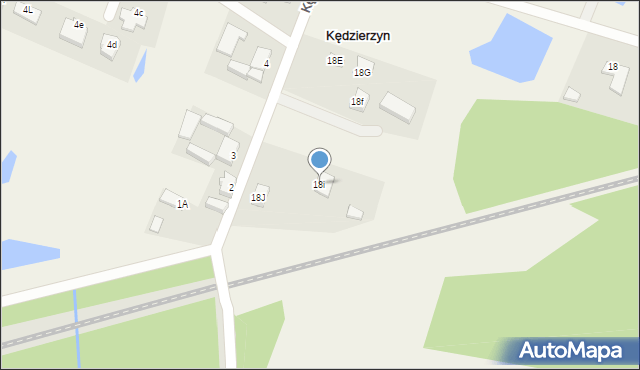 Kędzierzyn, Kędzierzyn, 18i, mapa Kędzierzyn