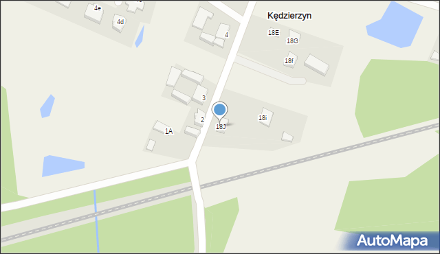 Kędzierzyn, Kędzierzyn, 18J, mapa Kędzierzyn