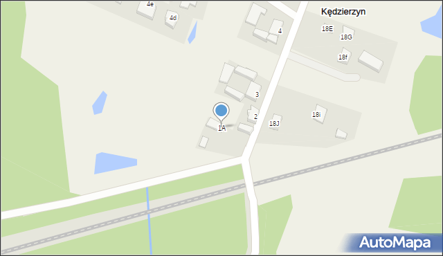 Kędzierzyn, Kędzierzyn, 1A, mapa Kędzierzyn