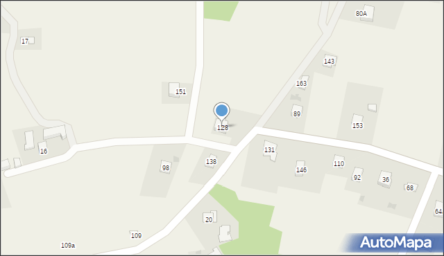 Kędzierzynka, Kędzierzynka, 128, mapa Kędzierzynka