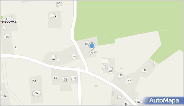 Kędzierzynka, Kędzierzynka, 79, mapa Kędzierzynka