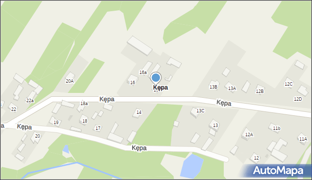 Kępa, Kępa, 15, mapa Kępa