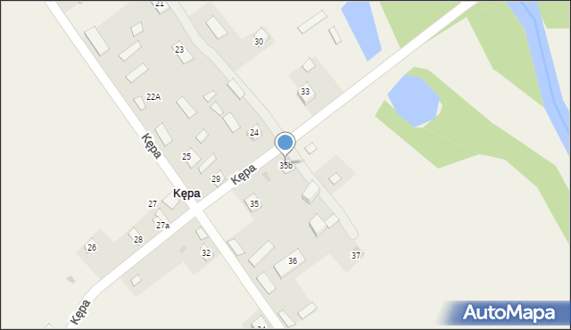 Kępa, Kępa, 35b, mapa Kępa