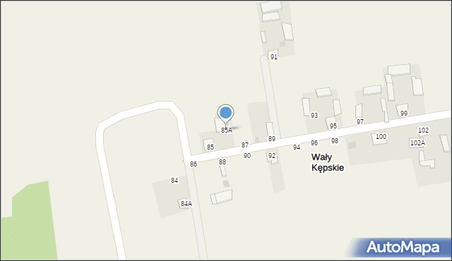 Kępa, Kępa, 85A, mapa Kępa