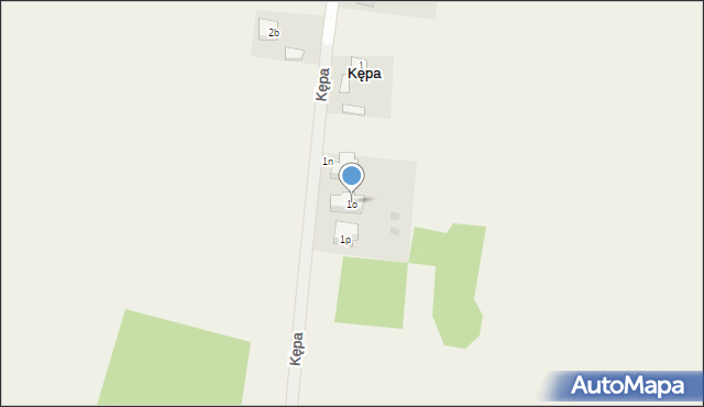 Kępa, Kępa, 1o, mapa Kępa