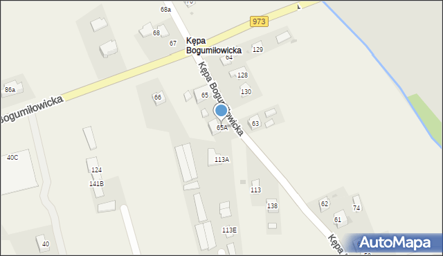 Kępa Bogumiłowicka, Kępa Bogumiłowicka, 65A, mapa Kępa Bogumiłowicka